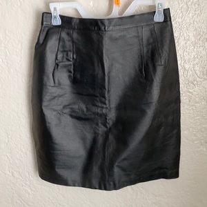 Vintage 90’s leather skirt